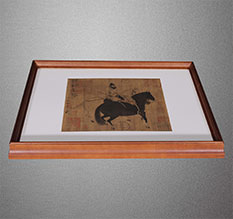 保靖书画装裱配框服务案例